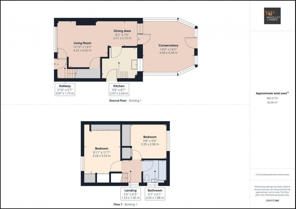 Floorplan for Cherry Way, Nafferton, Driffield