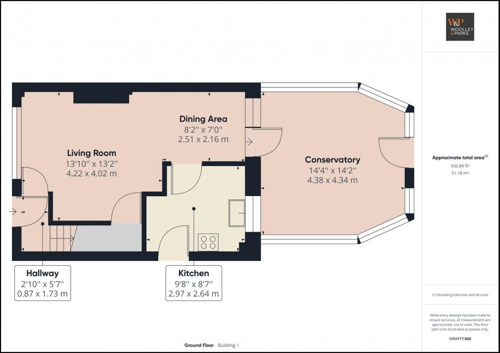 Floorplan for Cherry Way, Nafferton, Driffield