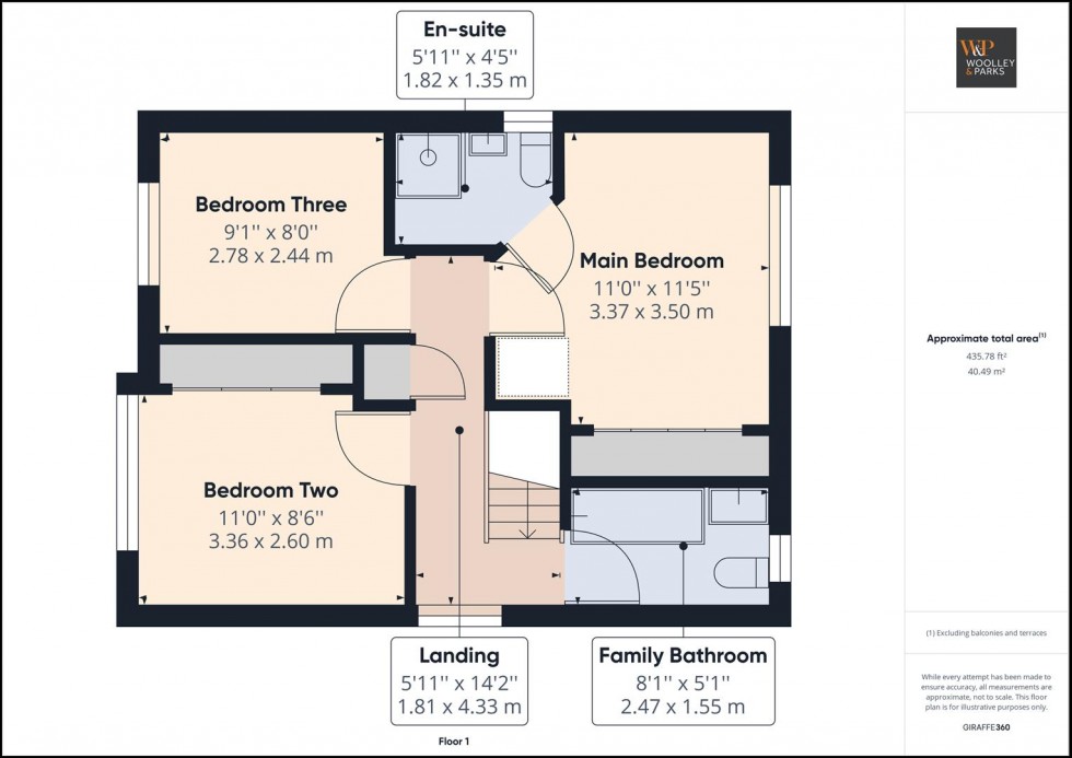 Floorplan for Meadowcroft Road, Driffield