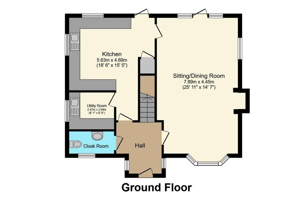 Floorplan for Plot 2, Skylark Paddocks, North Back Lane, Kilham
