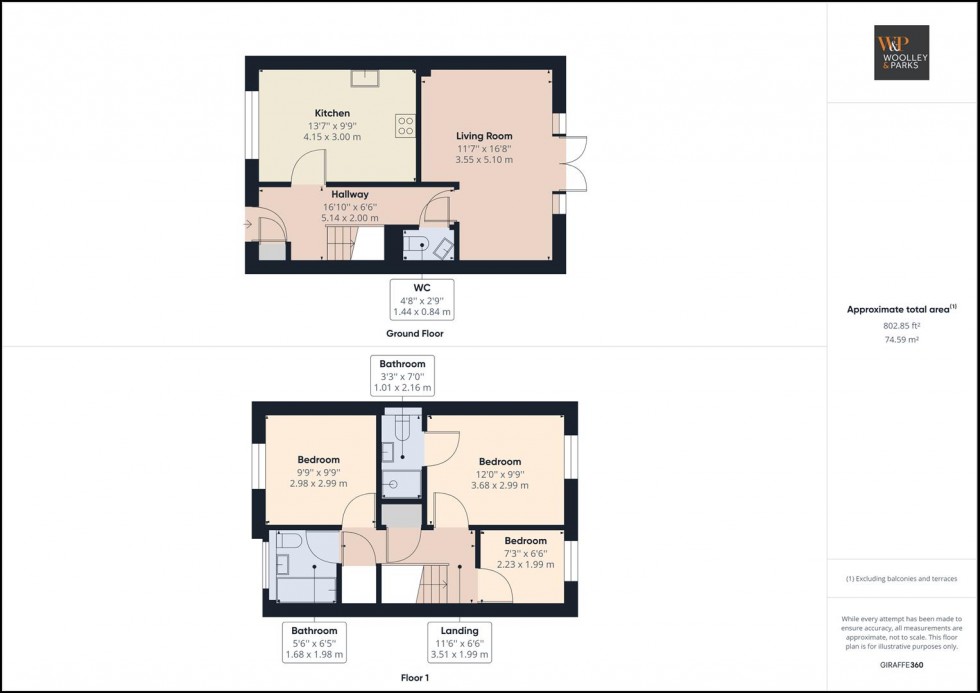 Floorplan for Slayersdale, Driffield