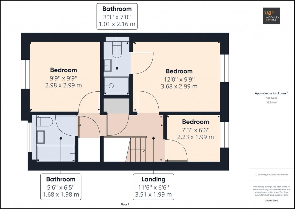Floorplan for Slayersdale, Driffield