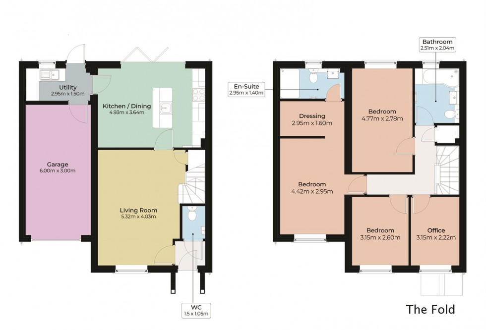 Floorplan for Plot 21, Manor Farm, Beeford
