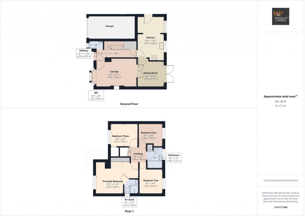 Floorplan for Southfield Close, Driffield