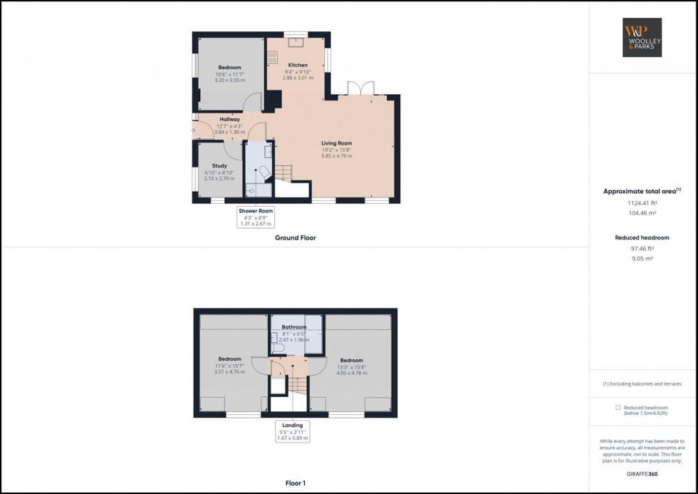 Floorplan for Northfield Road, Driffield