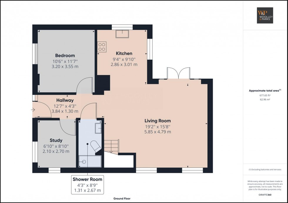 Floorplan for Northfield Road, Driffield