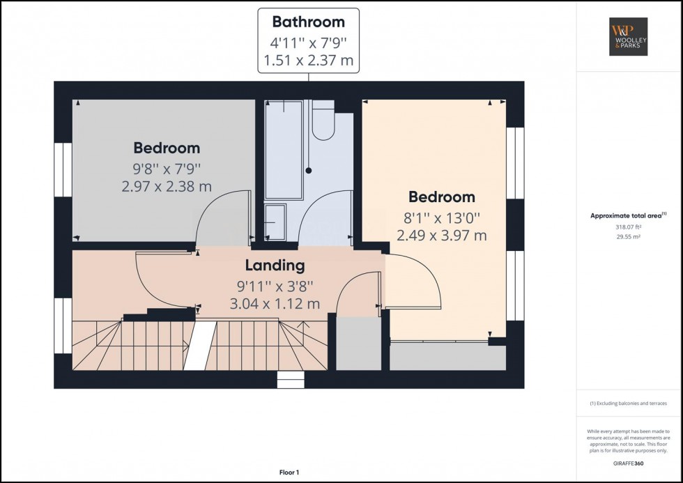 Floorplan for Priory Close, Nafferton, Driffield