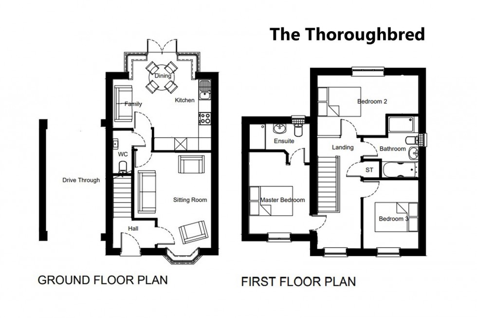 Floorplan for Plot 31, The Redwoods, Leven, Beverley
