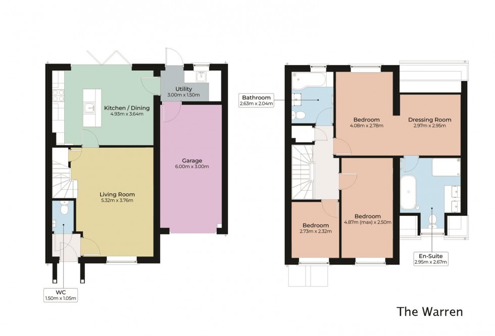 Floorplan for Plot 15, The Warren, Manor Farm, Beeford