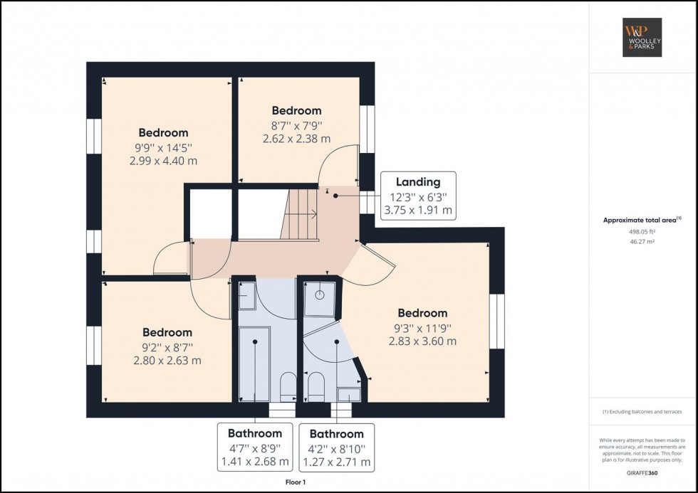 Floorplan for Verity Way, Driffield