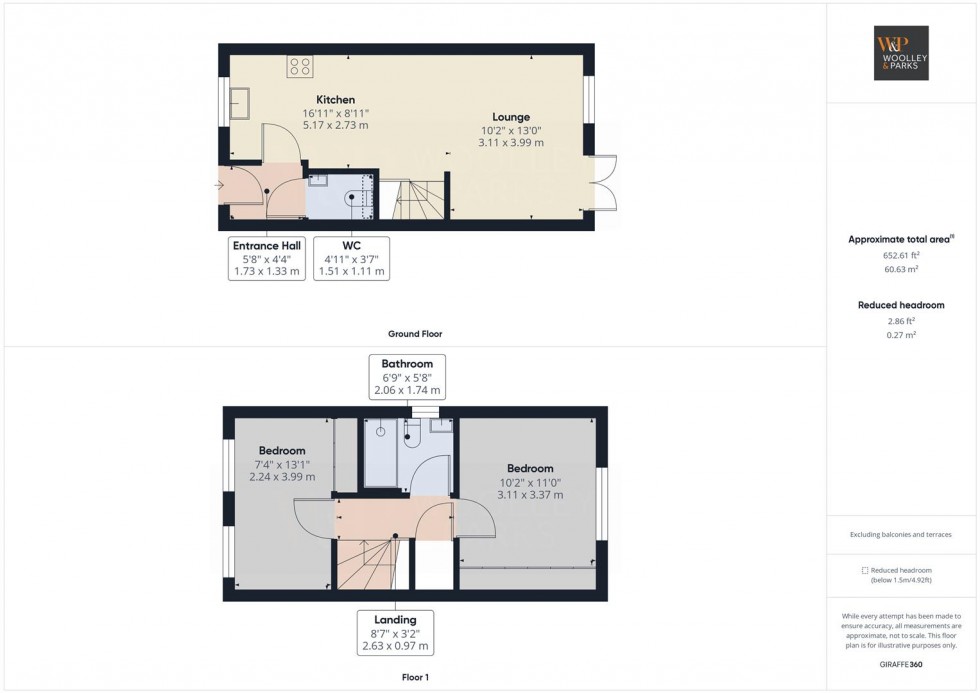 Floorplan for West End Falls, Nafferton, Driffield