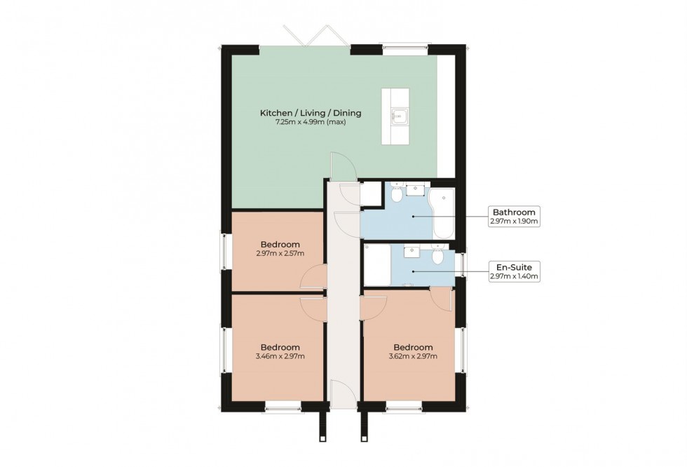 Floorplan for Plot 18, The Drey, Manor Farm, Beeford, YO25 8BD