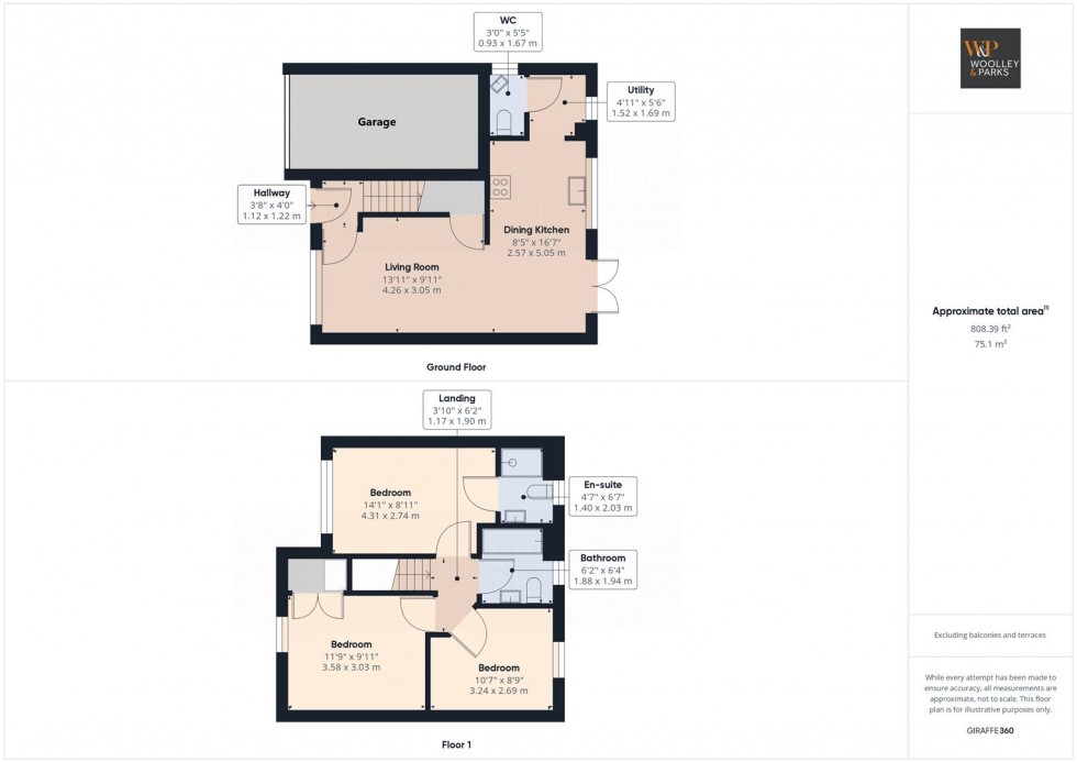 Floorplan for Mulberry Croft, Beverley