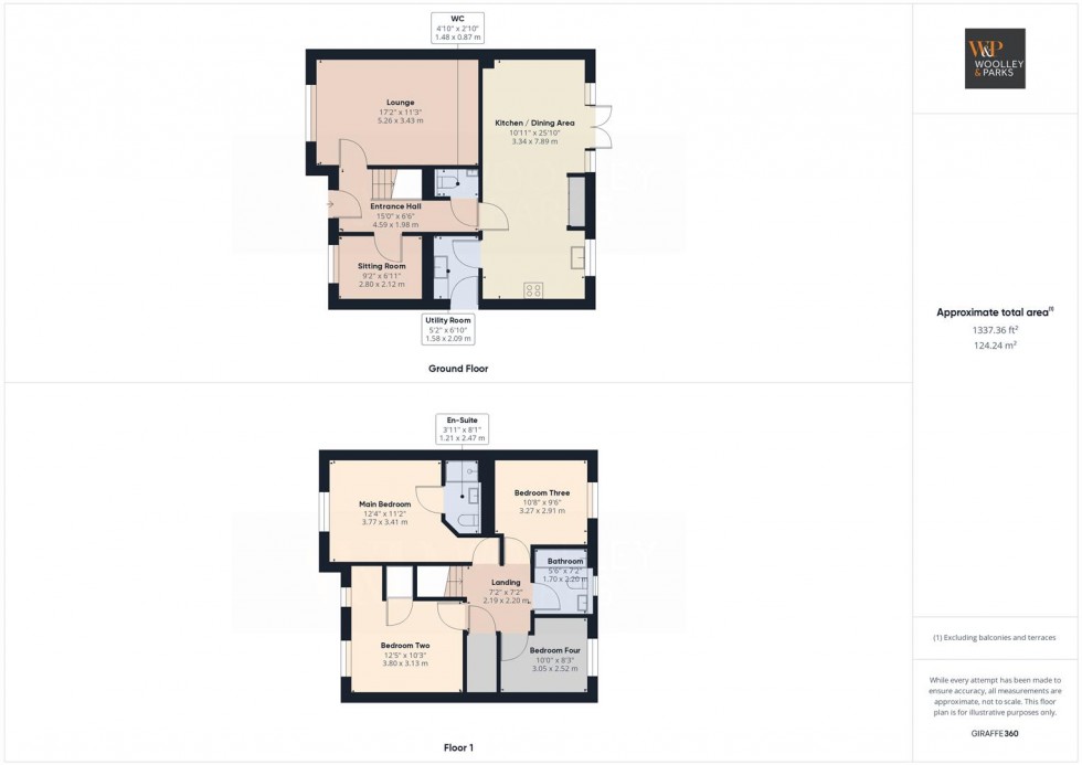 Floorplan for Horner Garth, Driffield