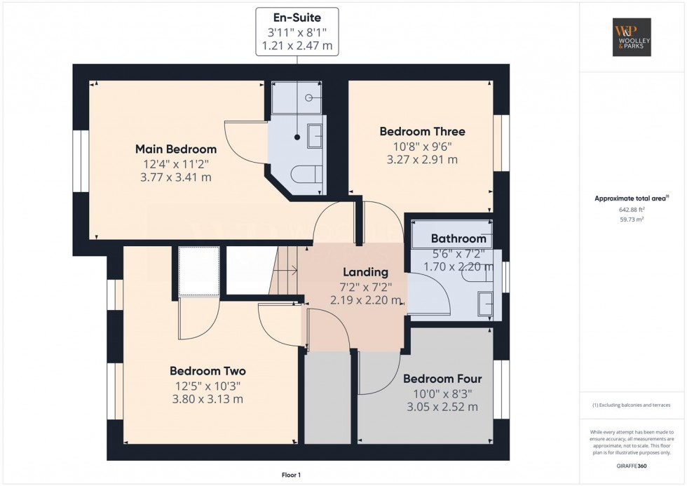 Floorplan for Horner Garth, Driffield