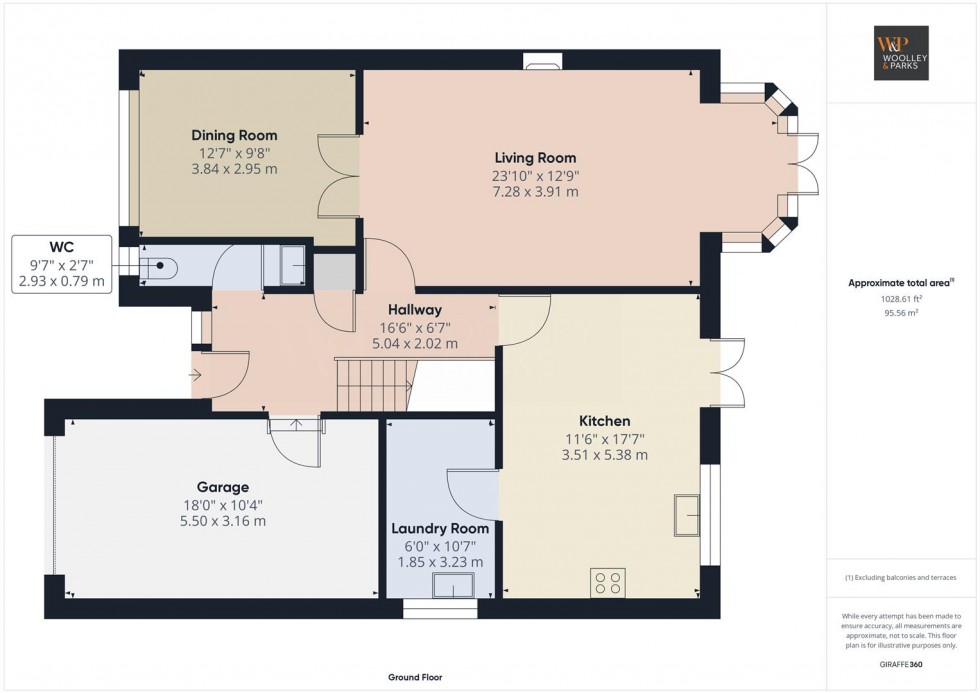 Floorplan for Station Road, Hutton Cranswick, Driffield