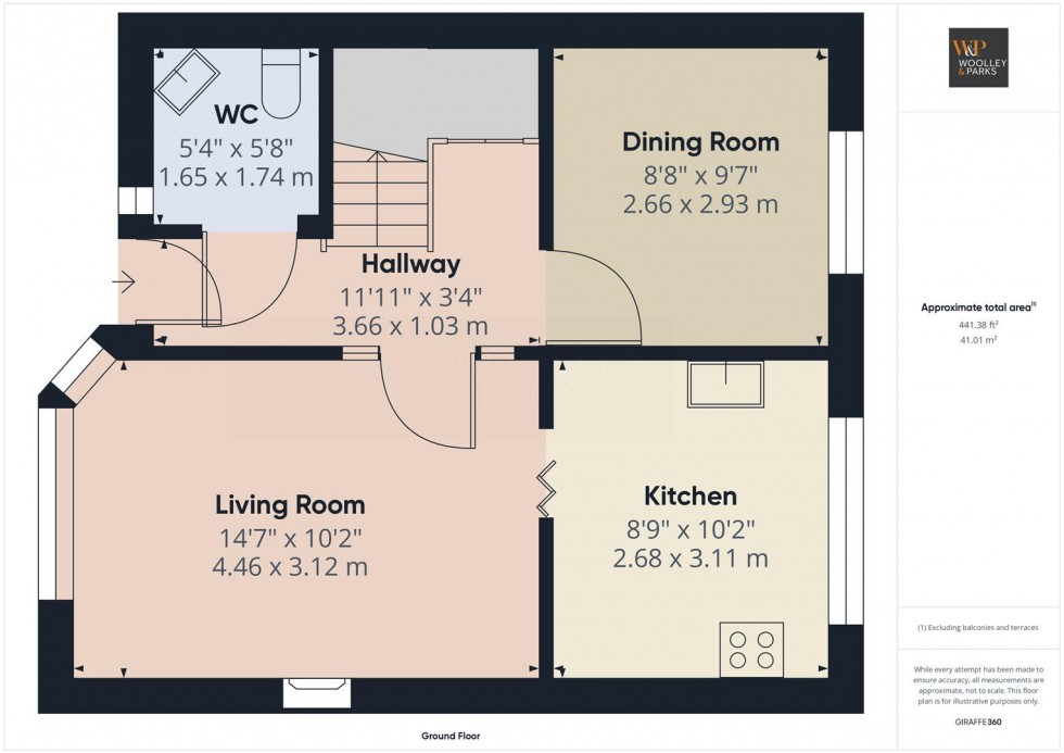 Floorplan for Taylors Field, Driffield