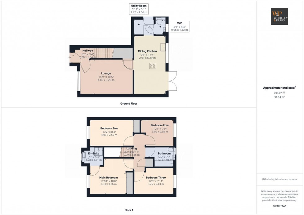 Floorplan for Berriman Drive, Driffield