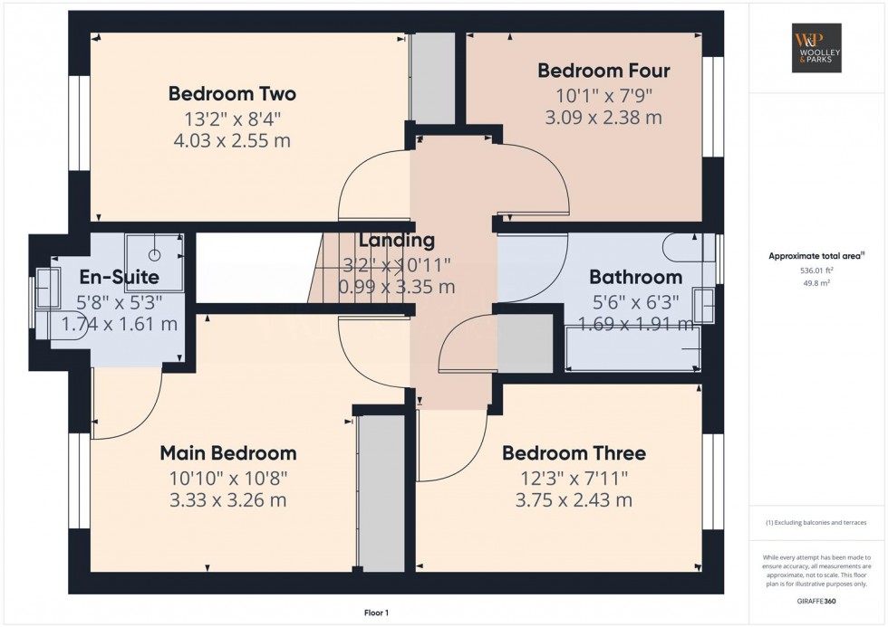 Floorplan for Berriman Drive, Driffield