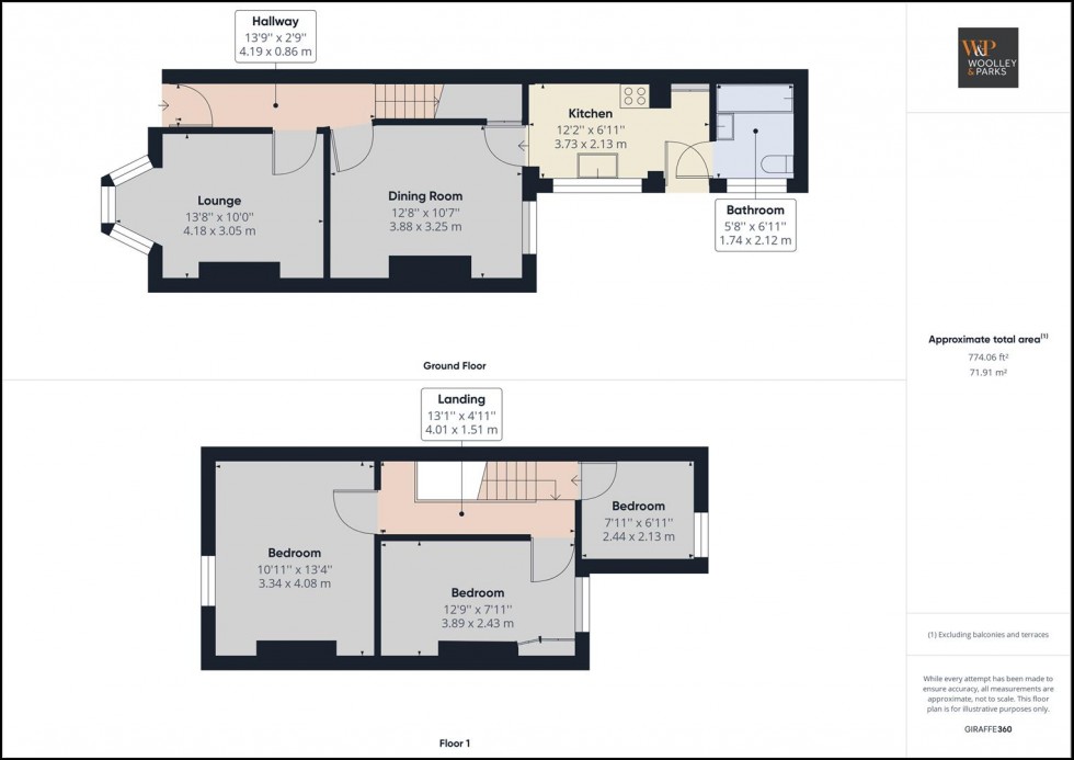 Floorplan for Queensgate, Beverley