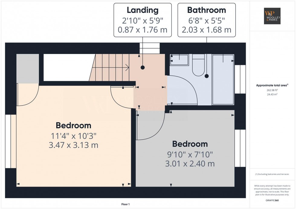 Floorplan for Holgate Close, Beverley