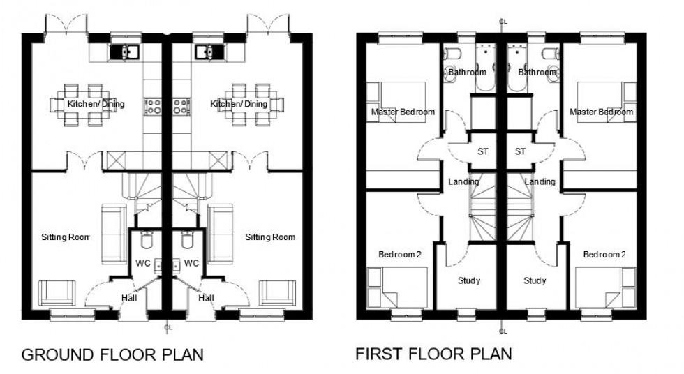 Floorplan for Plot 27, The Redwoods, Leven, Beverley