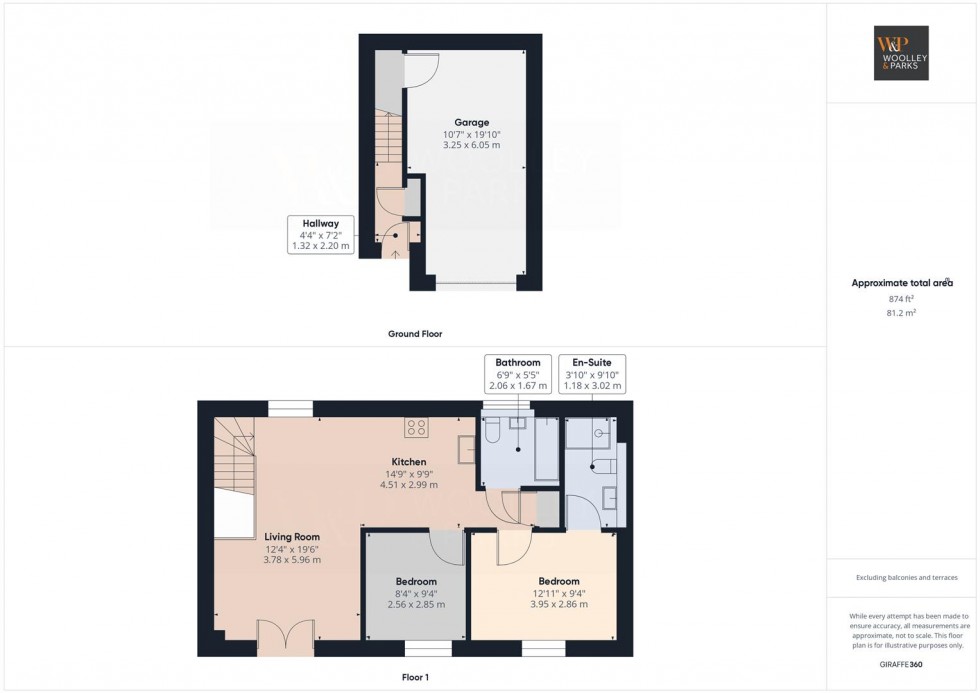Floorplan for Copeland Garth, Beverley
