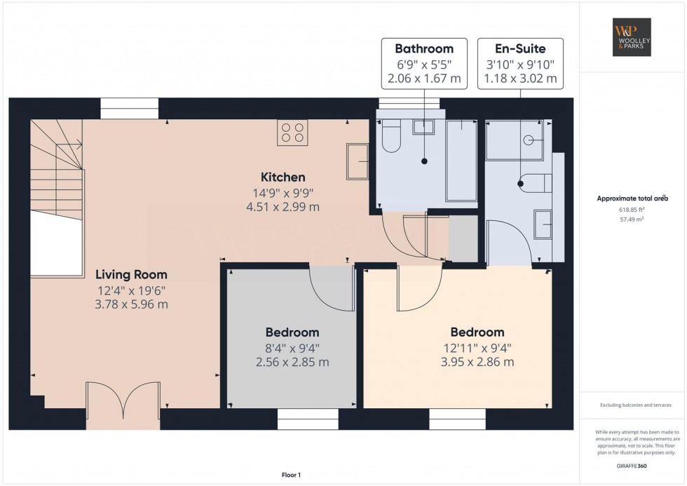 Floorplan for Copeland Garth, Beverley