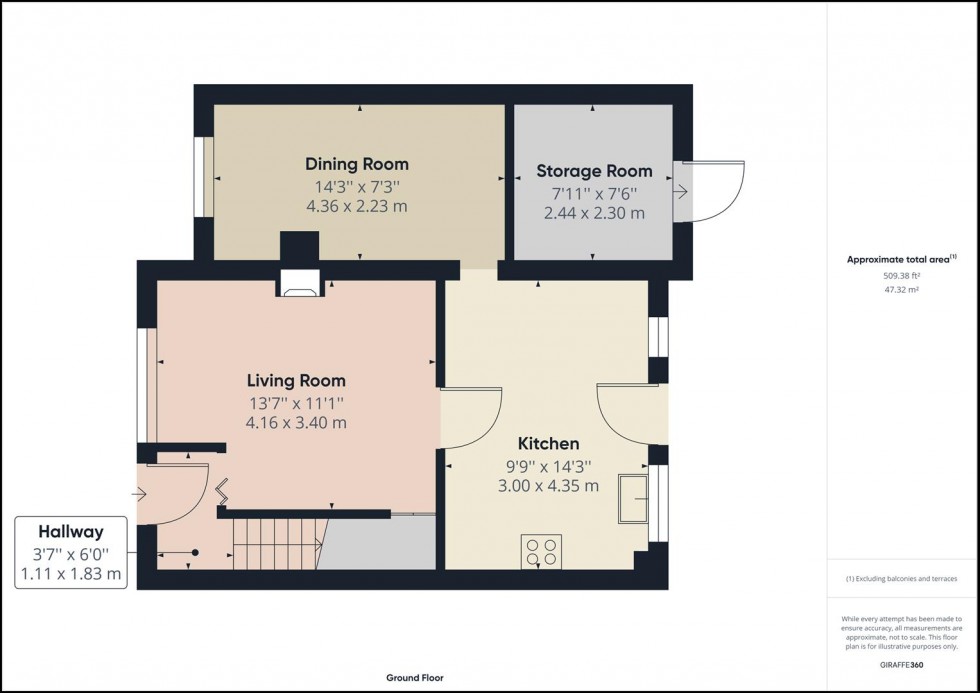 Floorplan for Reedsway, Brandesburton, Driffield