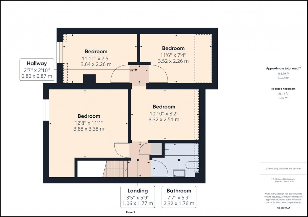 Floorplan for Reedsway, Brandesburton, Driffield