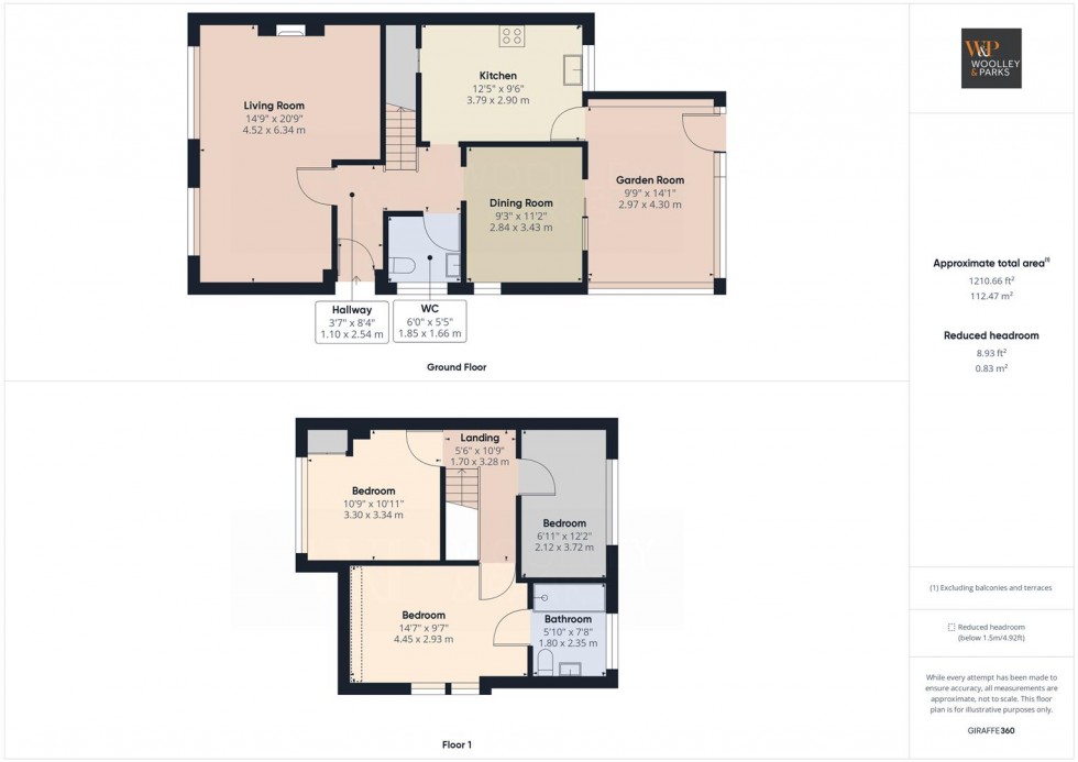Floorplan for Mill House Way, Skirlaugh, Hull