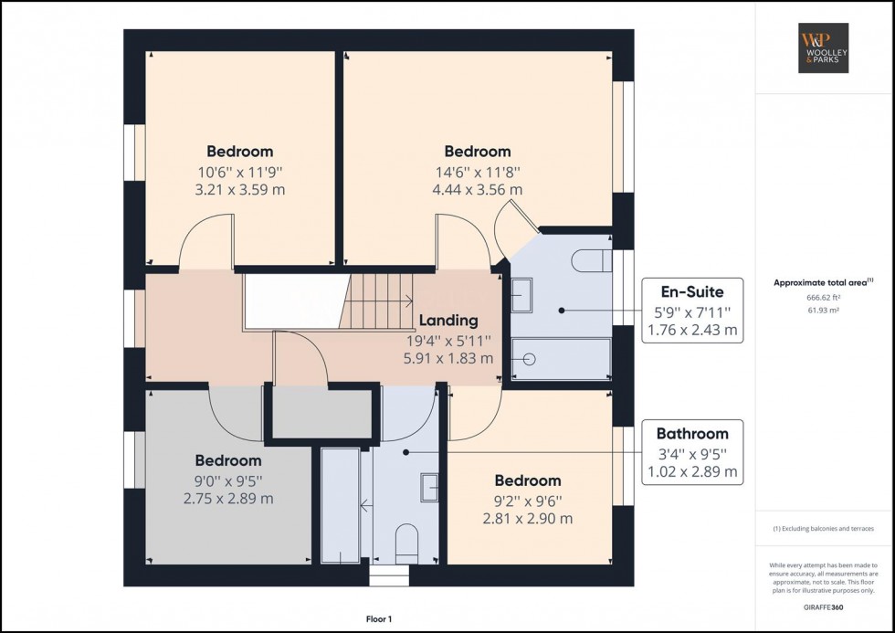 Floorplan for The Orchard, Leven