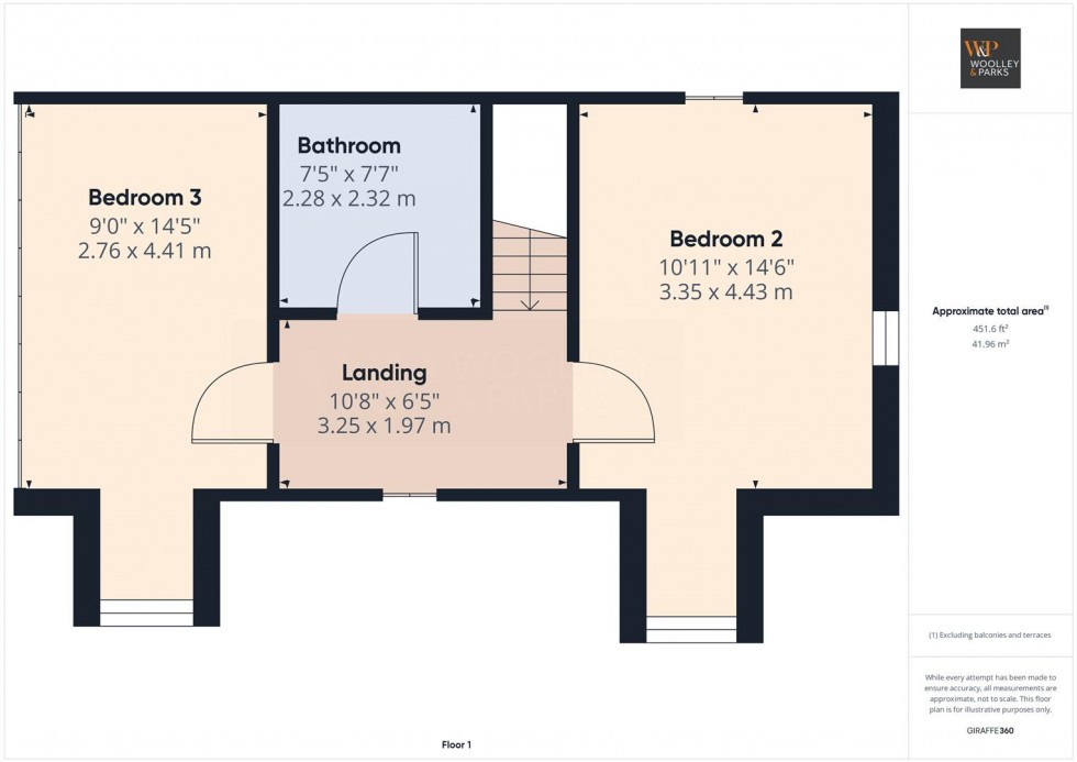 Floorplan for South Grove, Kilham, Driffield