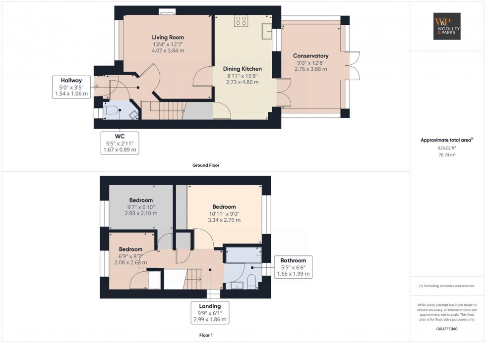 Floorplan for Narborough Court, Beverley