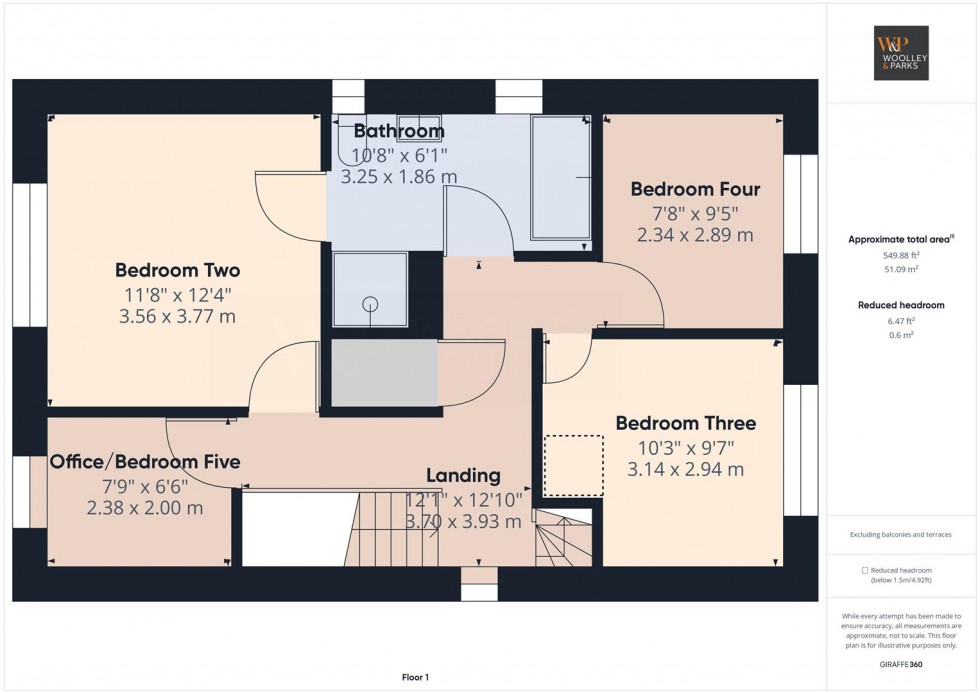 Floorplan for The Orchard, Leven, Beverley
